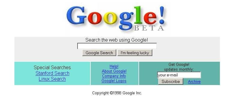 GOOGLE NEL 1998 COME DIRECTA TRADING ORA