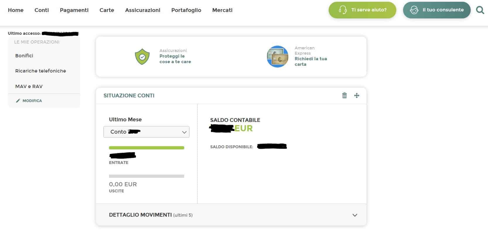 conto corrente credit agricole sito online banca