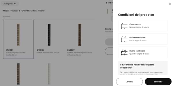 buoni sconti ikea restituzione mobili